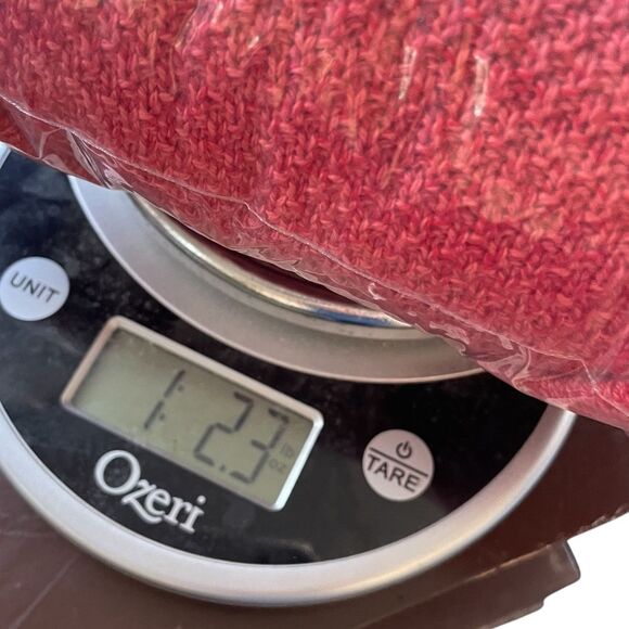 J Jill Sweater Women's Large Coral  V Neck Textured Knit Cotton Blend Casual 4XL - Picture 10 of 10